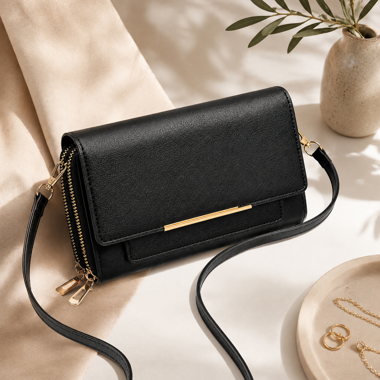 Bolso Bandolera Premium para Mujer Klarivo Lujo