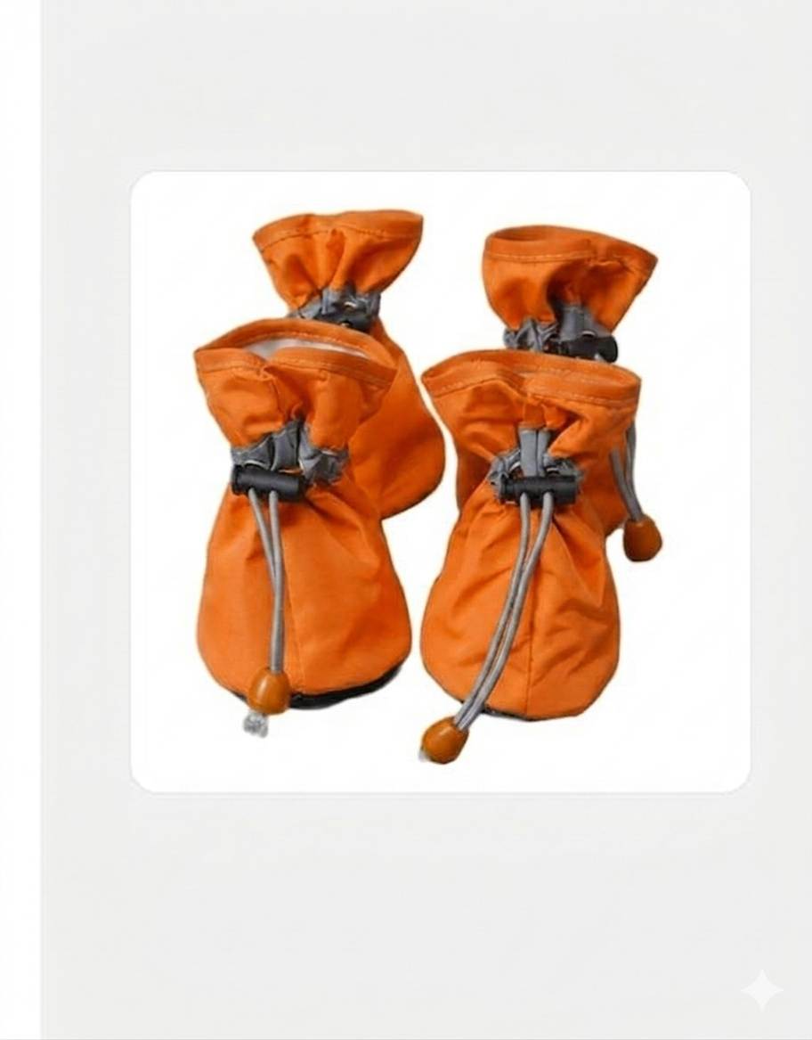 Botas Impermeables para Perros y Gatos – Protección Antideslizante
