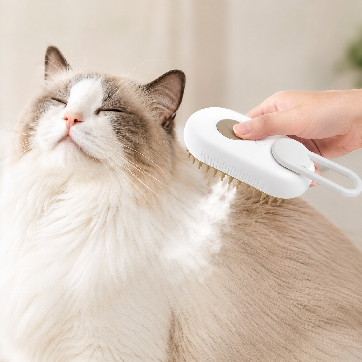Cepillo Klarivo™ PetSteam para tu mascota.