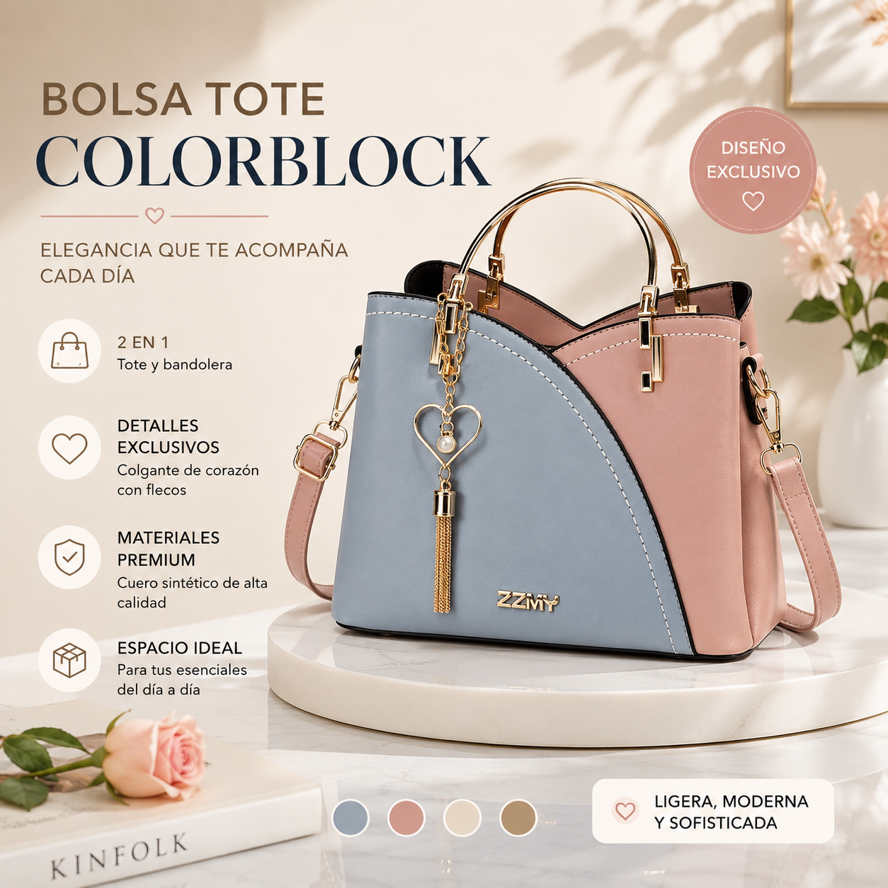 Bolso de mujer Valentina de Klarivo
