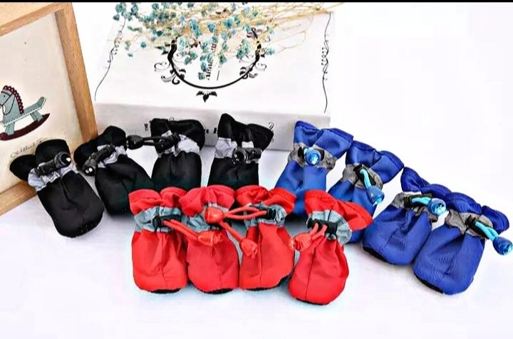 Botas Impermeables para Perros y Gatos – Protección Antideslizante