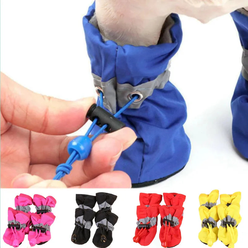 Botas Impermeables para Perros y Gatos – Protección Antideslizante